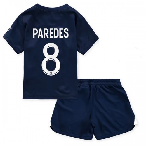 Nogometni Dresovi Paris Saint-Germain Paredes 8 Dječji Domaći 2022-23 Kratkih Rukava Nogometni Dresovi Paris Saint-Germain Paredes 8 Dječji Domaći 2022-23 Kratkih Rukava